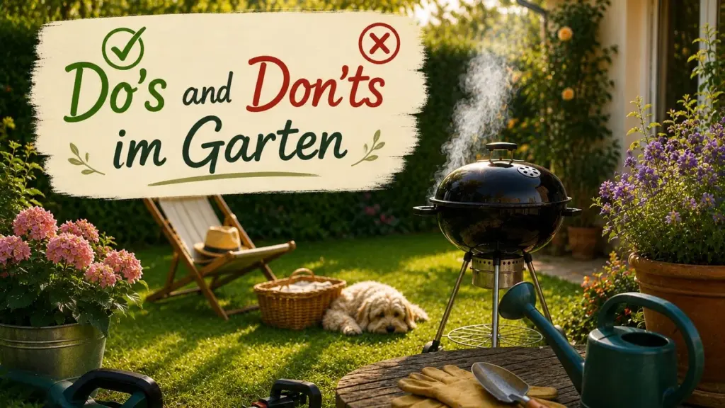 Grillning, urinering, begravning af dyr: Det skaber virkelig ballade i haven!